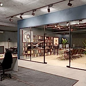Aluminum partition