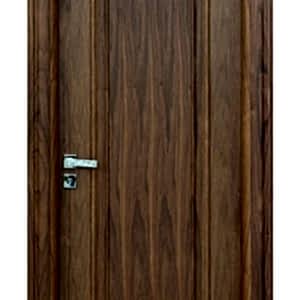 walnut wooden door